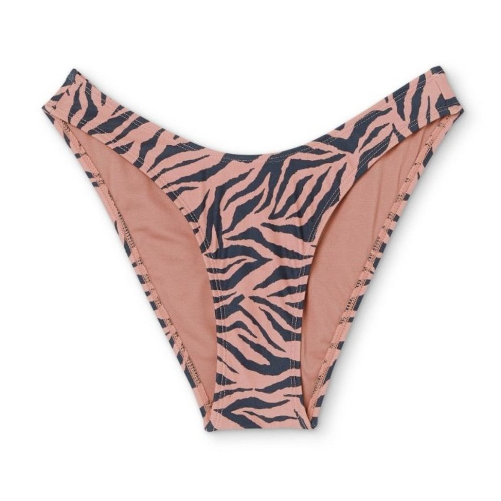 Juniors’ Cheeky High Leg Bikini Bottom